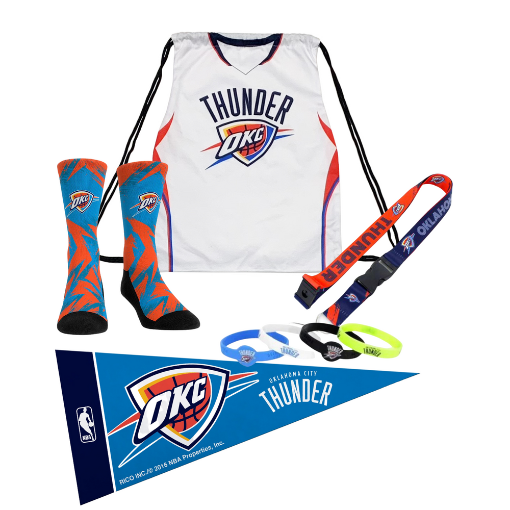 OKLAHOMA CITY THUNDER YOUTH BASKETBALL CAMP SWAG BAG