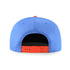 Oklahoma City Thunder Lil Shot Two Tone 47 Brand Captain Youth Snapback in Blue - Back View