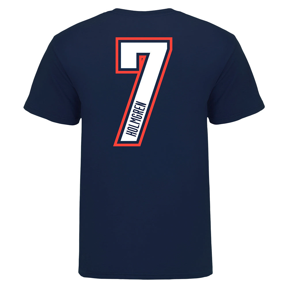 OKC THUNDER CHET HOLMGREN NAME & NUMBER T-SHIRT