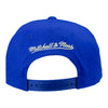 MITCHELL & NESS THUNDER ALL AMERICAN SNAPBACK HAT IN BLUE & WHITE - BACK VIEW