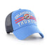 THUNDER '47 BRAND HIGHPOINT SNAPBACK IN BLUE & GREY - ANGLED RIGHT SIDE VIEW