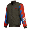 22-23 CITY EDITION OKC THUNDER JH DESIGNS FULL-ZIP JACKET IN GREY - FRONT VIEW