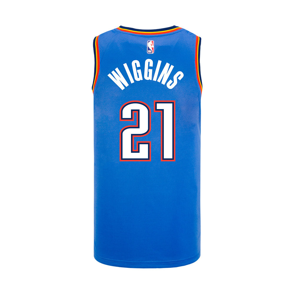 YOUTH OKLAHOMA CITY THUNDER AARON WIGGINS ICON SWINGMAN JERSEY 2025-26