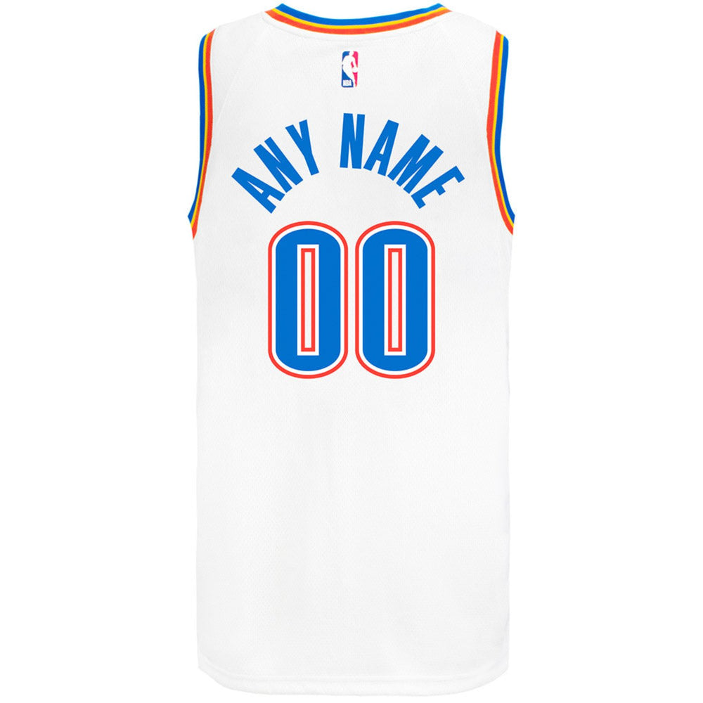 YOUTH OKLAHOMA CITY THUNDER CUSTOM ASSOCIATION SWINGMAN JERSEY 2025-26