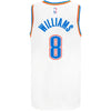 Jalen Williams Nike Association Swingman Jersey in White - Back View