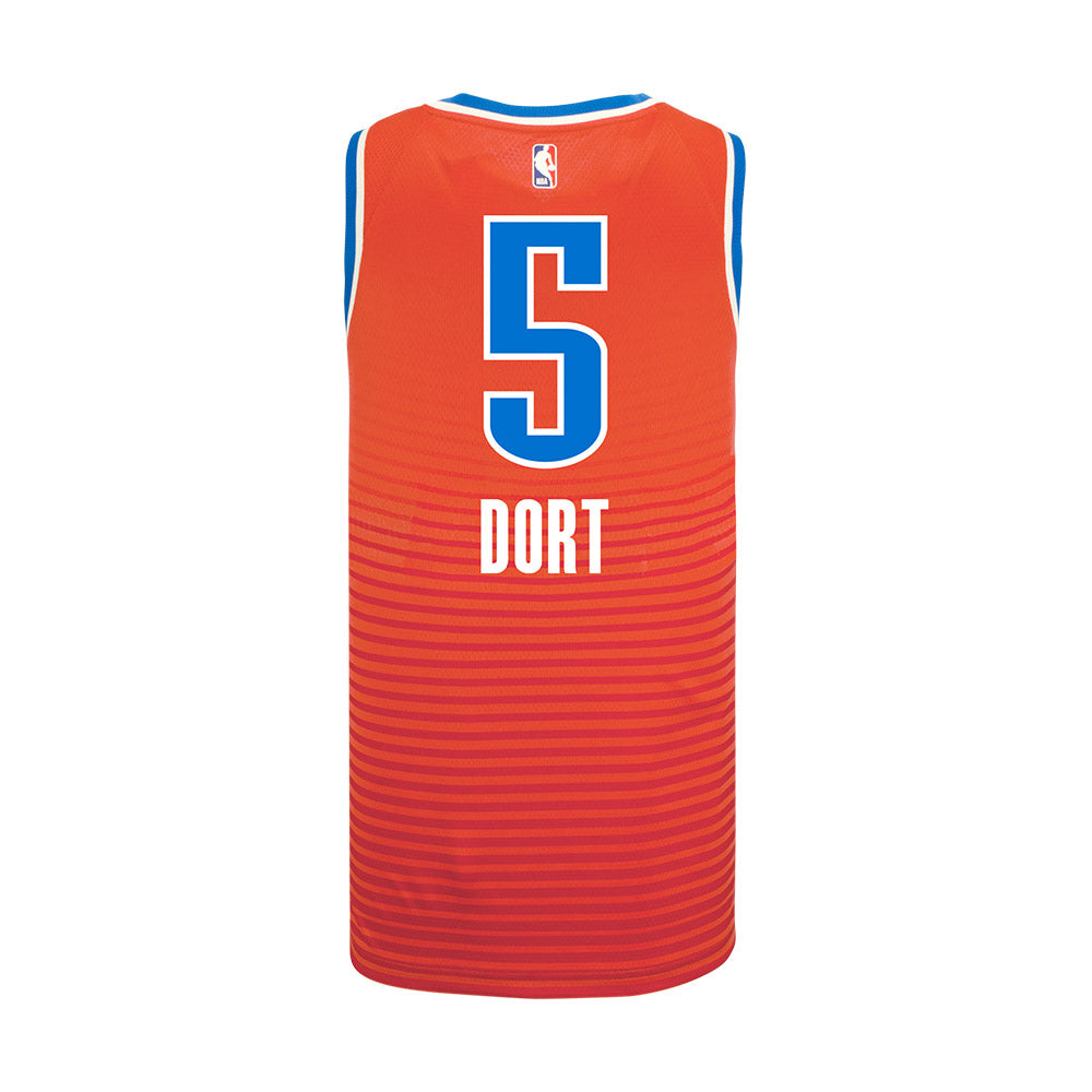 YOUTH OKLAHOMA CITY THUNDER LUGUENTZ DORT STATEMENT JORDAN SWINGMAN JERSEY - 2025-26
