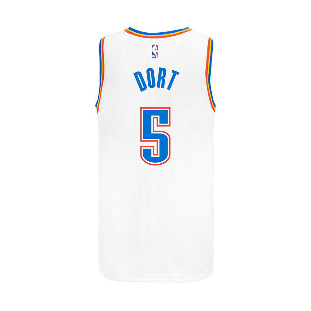 YOUTH OKLAHOMA CITY THUNDER LUGUENTZ DORT ASSOCIATION SWINGMAN JERSEY 2025-26