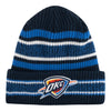 NEW ERA THUNDER VINTAGE STRIPE YOUTH KNIT HAT