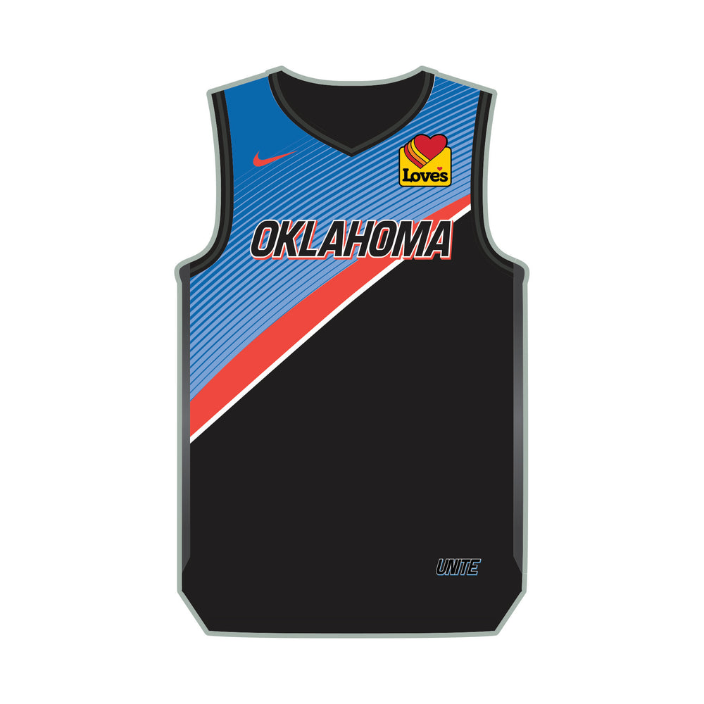 OKLAHOMA CITY THUNDER 20-21 CITY EDITION JERSEY LAPEL PIN