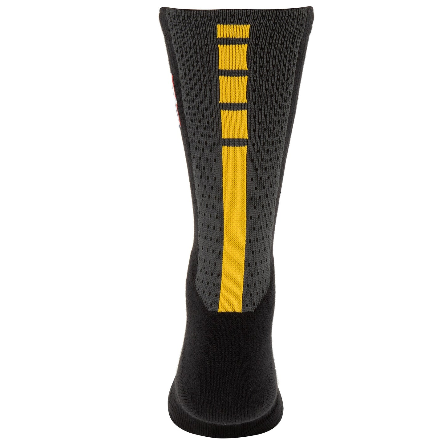 Nike Elite City Edition Crew Sock in Black - Back View