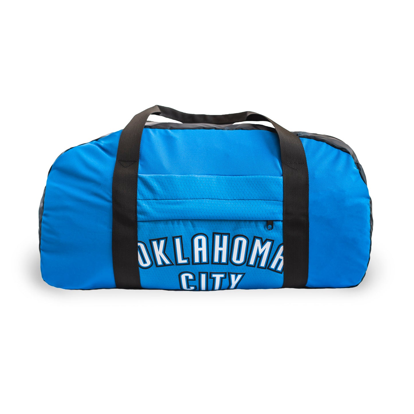 Oklahoma City Thunder Looptworks Duffle Bag in Blue - Front View