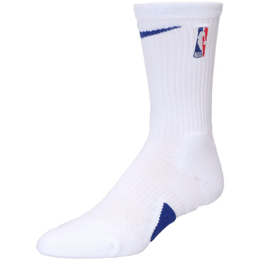 OKLAHOMA CITY THUNDER NIKE ELITE WHITE QUICK CREW SOCK