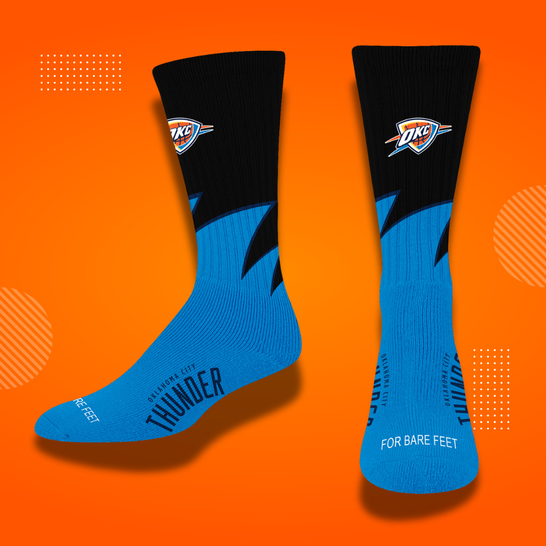 OKC Thunder Socks