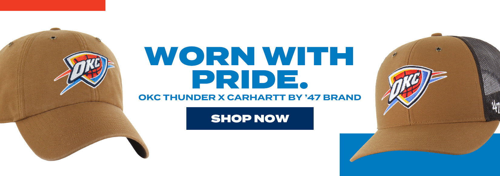 wornt with pride | okc thunder x carhartt | shop now