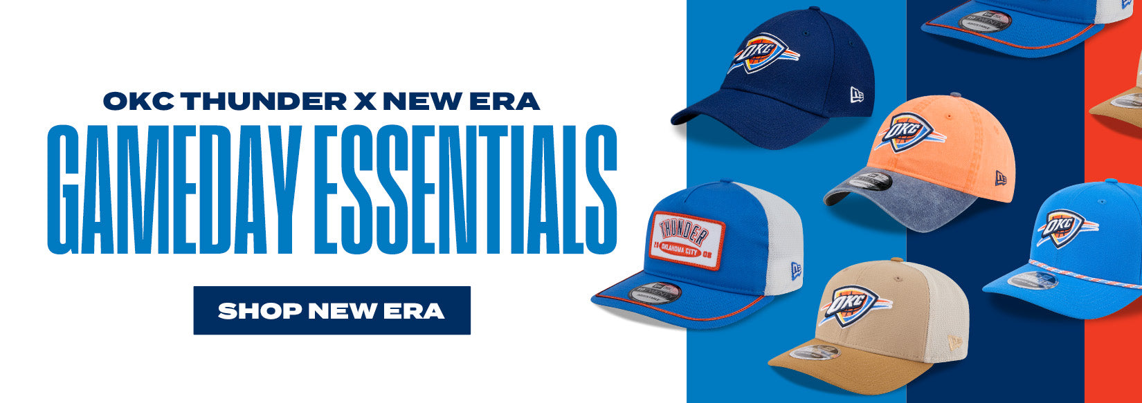 OKC THUNDER X NEW ERA | GAMEDAY ESSENTIALS | SHOP NEW ERA