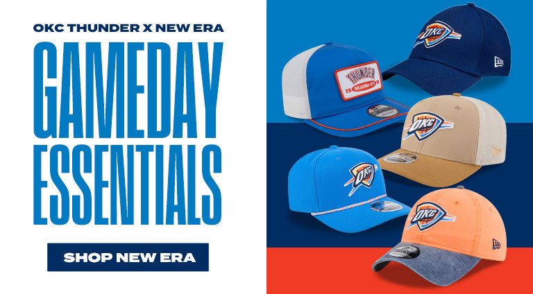 OKC THUNDER X NEW ERA | GAMEDAY ESSENTIALS | SHOP NEW ERA