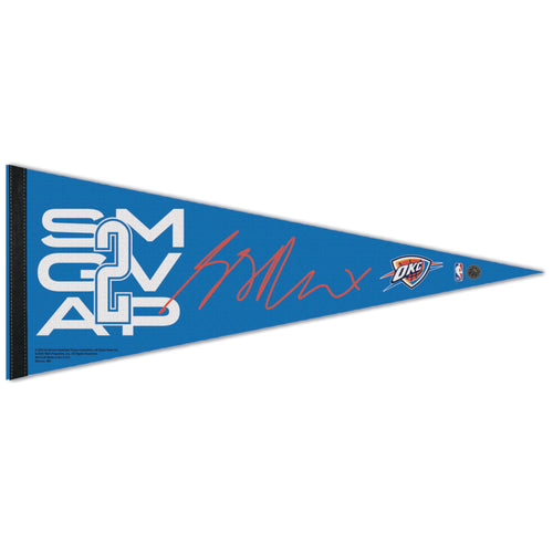 Shai Gilgeous-Alexander 2026 NBA MVP Pennant