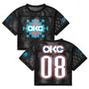 OKC Thunder X Round21 Native Heritage Mesh Top - Front and back view