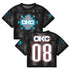 OKC Thunder X Round21 Native Heritage Mesh Top - Front and back view