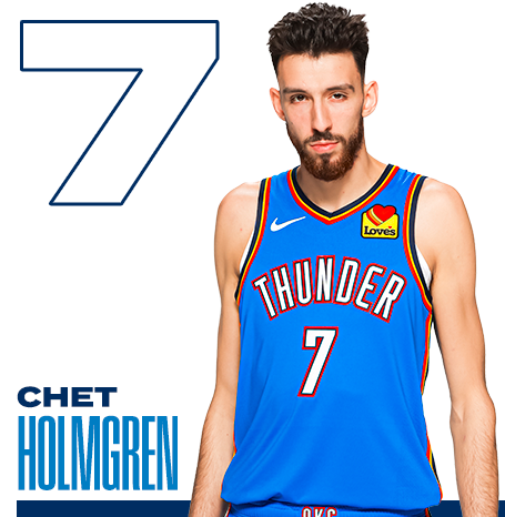 Chet Holmgren Jerseys & Shirts