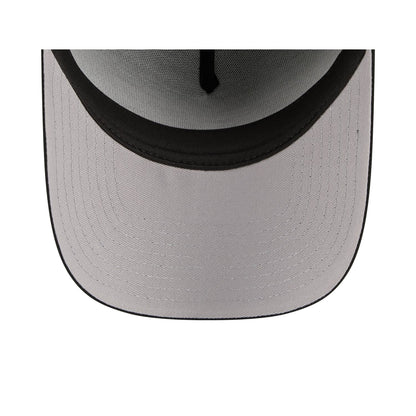 Youth OKC Thunder New Era 2026 Draft 9Forty A-Frame Hat in Black - Underbrim View