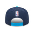 YOUTH 2025-26 CITY EDITION OKC THUNDER NEW ERA 950 SNAPBACK in Blue - Back View
