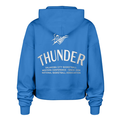 Women's OKC Thunder 47 Brand Hadrian Blue Hoodie