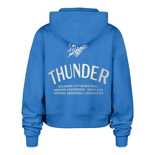 Women's OKC Thunder 47 Brand Hadrian Blue Hoodie