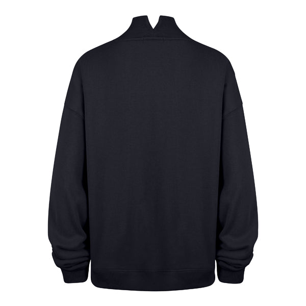 Women's OKC Thunder 47 Brand Vantage Navy Mockneck Sweatshirt