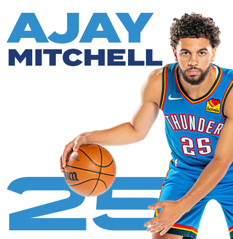 Spectacular Thunder's Ajay Mitchell: Entering Starting Five Tuesday Capture for Desktop Spectacular Thunder's Ajay Mitchell: Entering Starting Five Tuesday Capture for Desktop