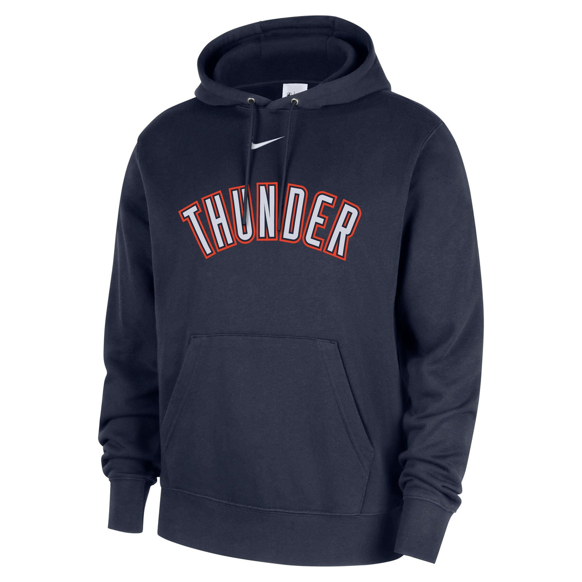 OKC Thunder Nike Club Fleece Navy Hoodie
