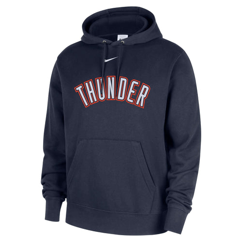 OKC Thunder Nike Club Fleece Navy Hoodie