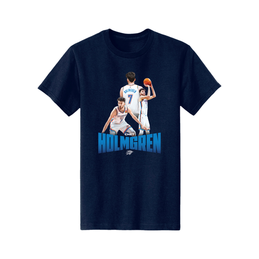 Youth OKC Thunder Chet Holmgren Player Series T-Shirt