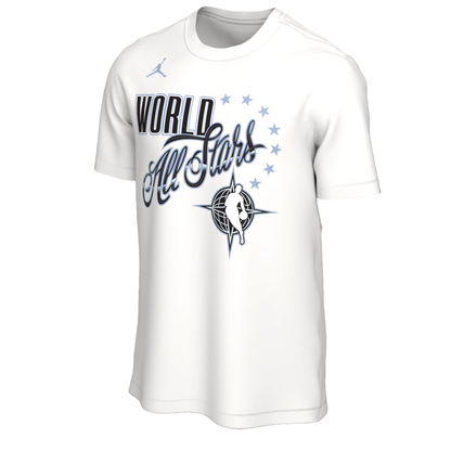 OKC Thunder Nike Shai Gilgeous-Alexander 2026 All-Star T-Shirt in White - Front View