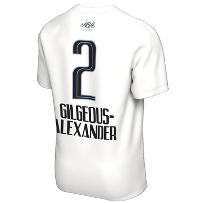 OKC Thunder Nike Shai Gilgeous-Alexander 2026 All-Star T-Shirt in White - Back View