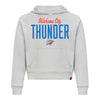 Ladies Oklahoma City Thunder Sportiqe Ella Hollow Applique Hooded Sweatshirt