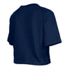 Girls Oklahoma City Thunder Flip Sequin Basketball T-Shirt in Blue - Back View