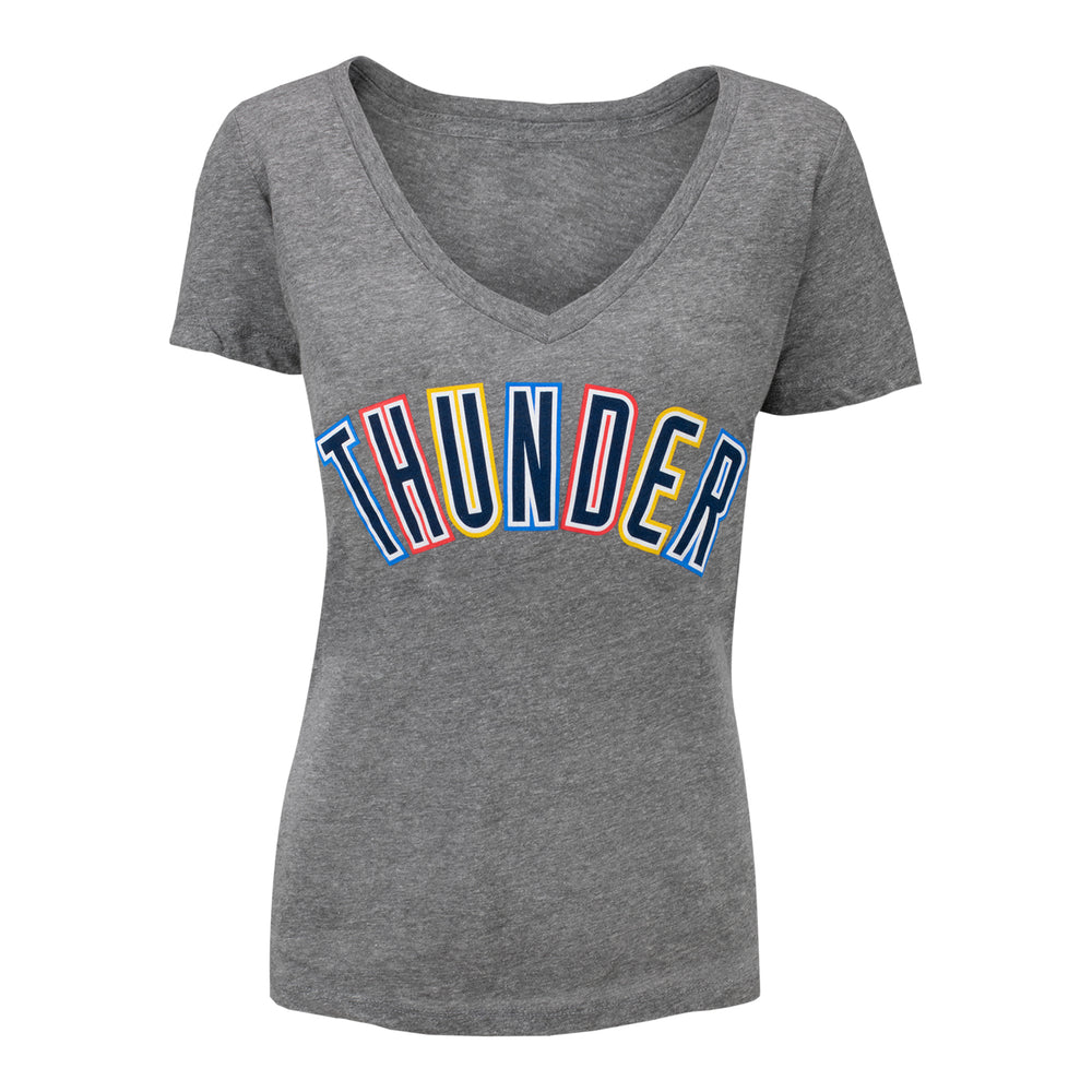 Oklahoma City Thunder Short Sleeve Burnout Shirt Women's Size 2XL - beyond  exchange