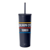 Oklahoma City Thunder 3 Stripe Wordmark 24 oz Classic Tumbler