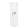 Oklahoma City Thunder Vertical Wordmark 16 oz Kona Travel Mug In White - Front View