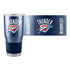 Oklahoma City Thunder Gameday 30 oz Stainless Steel Tumbler - Graphic Detail