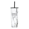 Oklahoma City Thunder Marble 24 oz Classic Tumbler