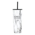 Oklahoma City Thunder Marble 24 oz Classic Tumbler - Front View