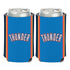 OKLAHOMA CITY THUNDER ICON JERSEY 12 OZ CAN COOLER - Front and Back View