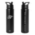 OKLAHOMA CITY THUNDER PRIMARY 30 OZ SUMMIT 2.0 BOTTLE In Black - Front and Back View