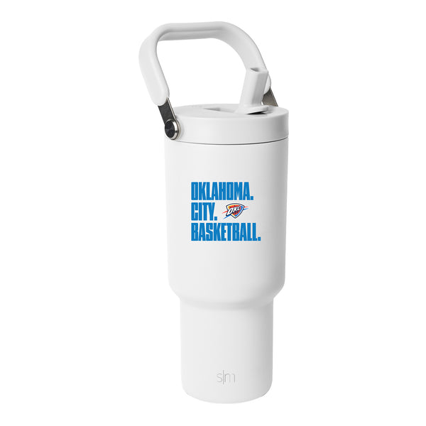 OKLAHOMA CITY THUNDER 2025 PLAYOFFS 30 OZ TREK PIVOT TUMBLER