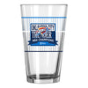 OKC THUNDER 2025 NBA CHAMPIONS PINT GLASS