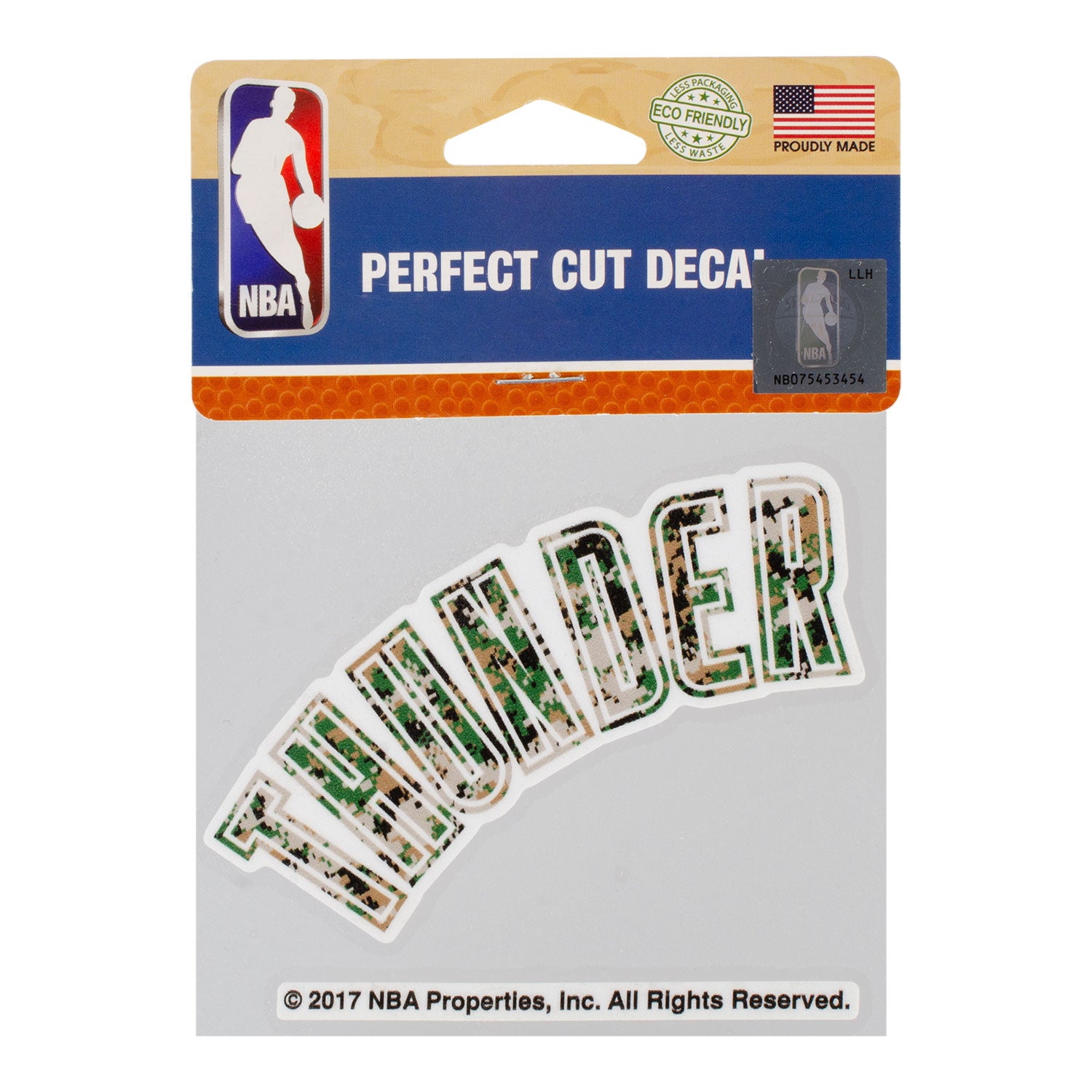 OKC THUNDER DIGI CAMO HOME WORDMARK IN CAMOFLAGUE 