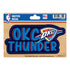 OKLAHOMA CITY THUNDER 4X6 SKETCH DECAL - Front View
