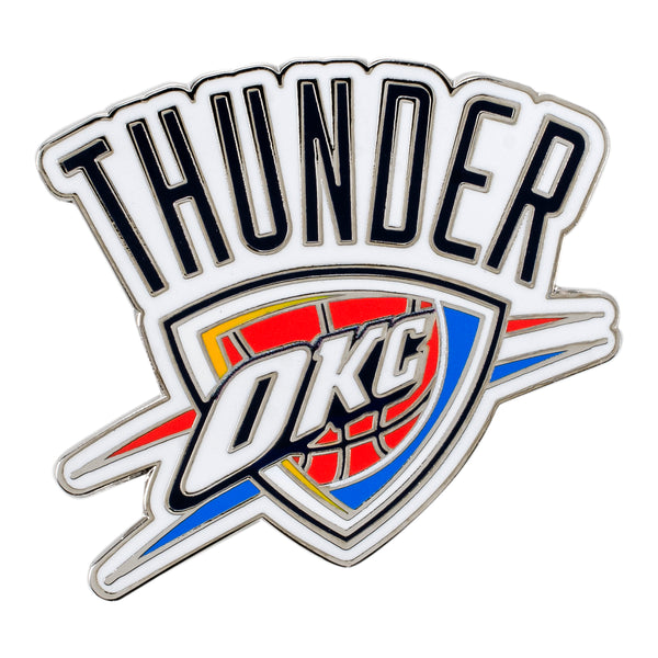 Oklahoma City Thunder Global Logo Hatpin